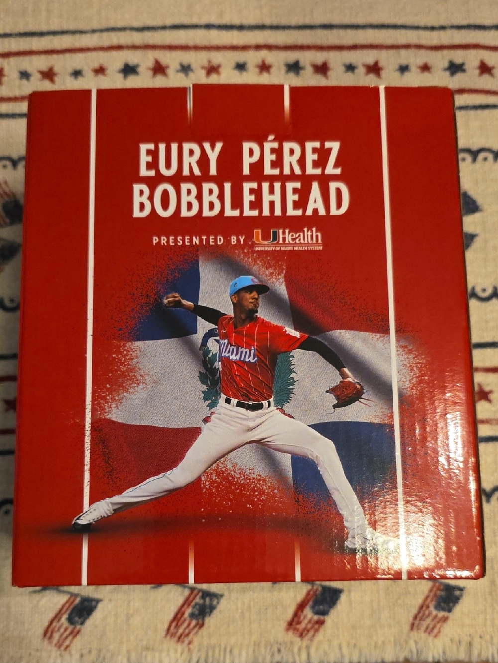 Eury Pérez Miami Marlins Bobblehead